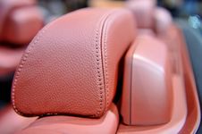 Red Car Seat Royalty Free Stock Photo