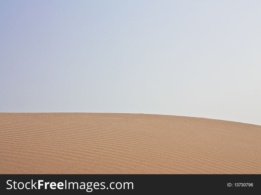 Texture of sand and sky. Texture of sand and sky