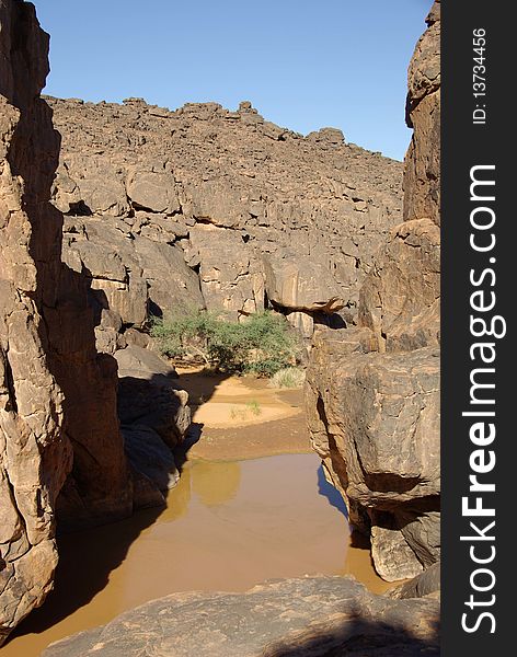 Landscape in Libya