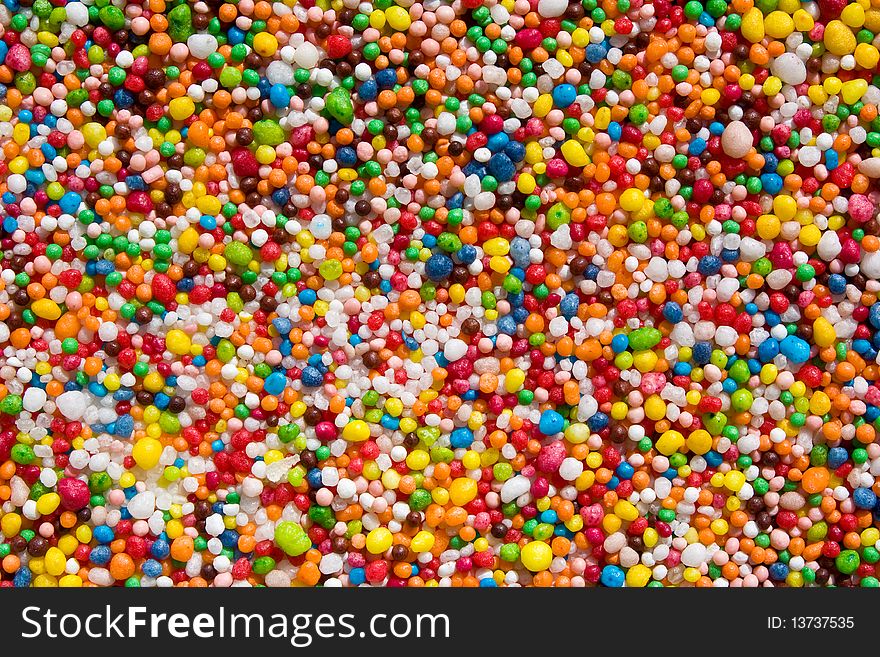 Abstract background with little balls