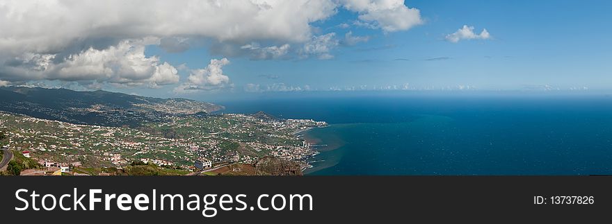 Coast Madeira, Portugal, Atlantic ocean