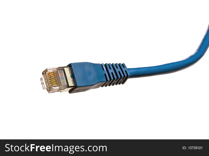 Blue Network Cable