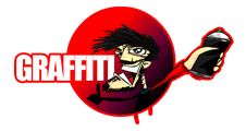 Vector Graffiti Writer, Ok Sign, Cool Man Stock Image Vector Graffiti Writer, Ok Sign, Cool Man Stock Image