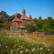 Ancient Wooden Church Royalty Free Stock Photos Ancient Wooden Church Royalty Free Stock Photos