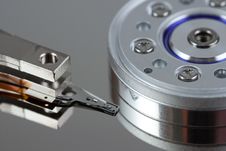Open Hard-disk Royalty Free Stock Photography Open Hard-disk Royalty Free Stock Photography