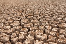 Broken Soil In Dry Season Royalty Free Stock Images Broken Soil In Dry Season Royalty Free Stock Images