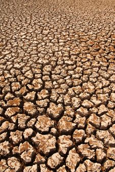 Broken Soil In Dry Season Royalty Free Stock Image Broken Soil In Dry Season Royalty Free Stock Image