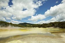 Hot Springs Natural Park New Zealand Stock Photo Hot Springs Natural Park New Zealand Stock Photo