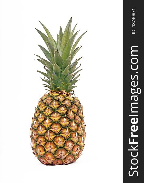 Pineapple Isolated On White Background