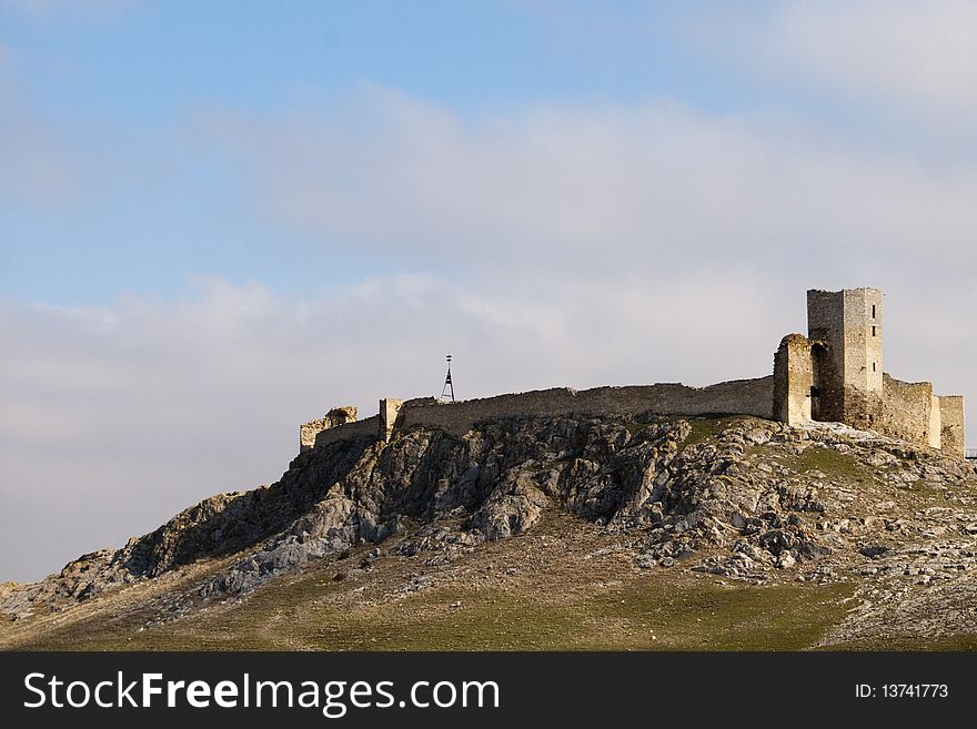Antique Fortress ruins, Enisala, Danube Delta