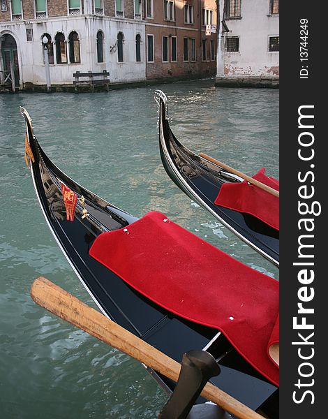 Gondola On Grand Canal, Venice