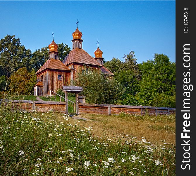 Ancient wooden church