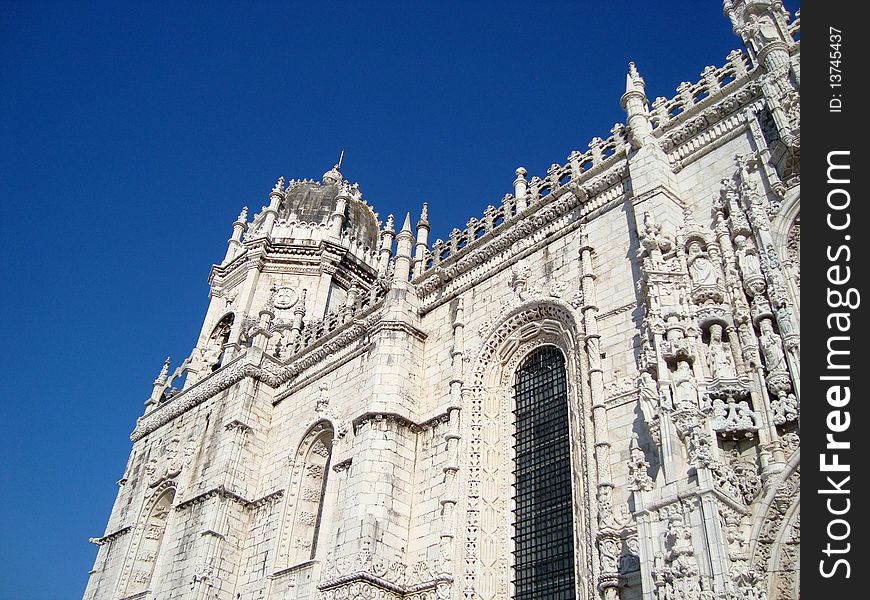 Jeronimos Monastery in Lisbon, Portugal