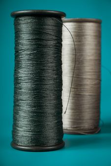 Spools Of Thread Royalty Free Stock Image Spools Of Thread Royalty Free Stock Image