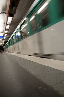 Paris Metro Stock Photography