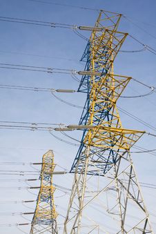 Electric Tower Royalty Free Stock Images Electric Tower Royalty Free Stock Images