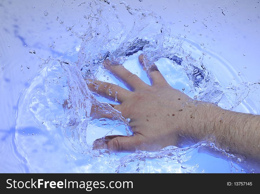 Hand In Water