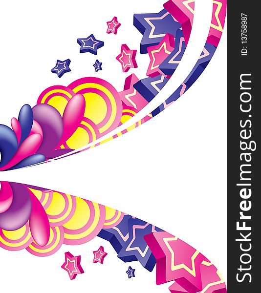 Colorful background with space for your message. Colorful background with space for your message