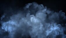 Abstract Blue Smoke Steam Moves On A Black Background . The Concept Of Aromatherapy Royalty Free Stock Images Abstract Blue Smoke Steam Moves On A Black Background . The Concept Of Aromatherapy Royalty Free Stock Images