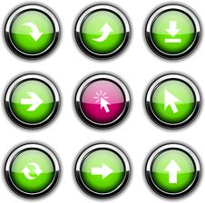 Arrows Icons. Stock Image