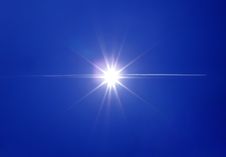 Airplane And Sun Royalty Free Stock Photography Airplane And Sun Royalty Free Stock Photography