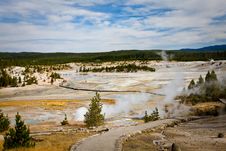 Porcelain Basin - Yellowstone Stock Photos Porcelain Basin - Yellowstone Stock Photos