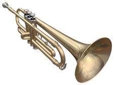 Trumpet Royalty Free Stock Photo Trumpet Royalty Free Stock Photo