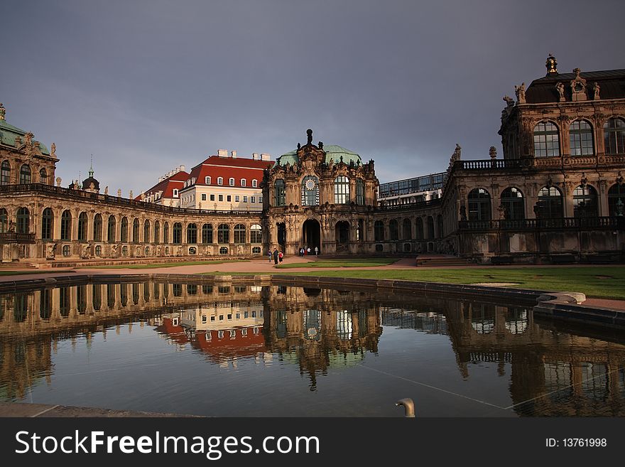 Beautiful city of Dresden, in Eastern Germany