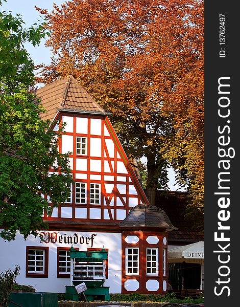 A Old German Building In Koblenz,Germany. A Old German Building In Koblenz,Germany