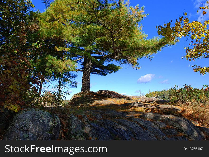 Ontario, Canada, fall, Bon echo national park