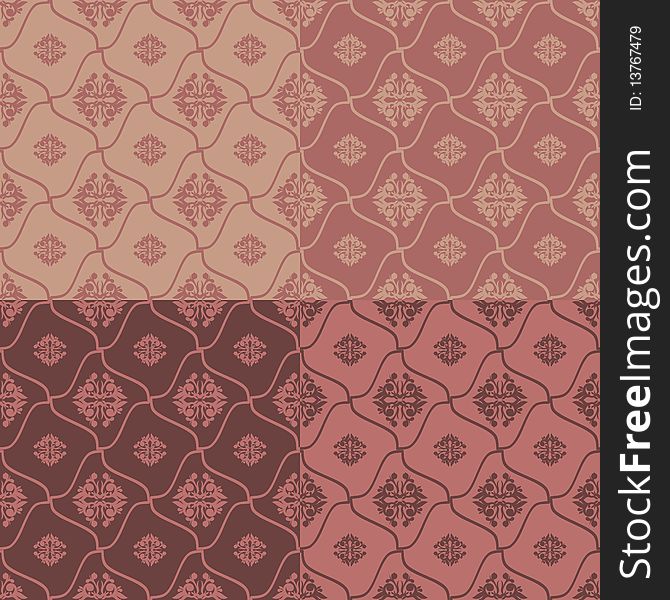 Vintage seamless texture in cream colors