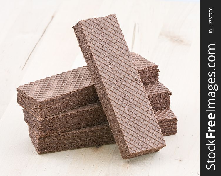 Chocolate wafers.