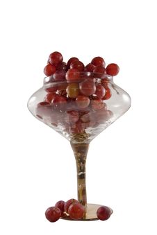 Red Grapes In Bowl Royalty Free Stock Photography Red Grapes In Bowl Royalty Free Stock Photography