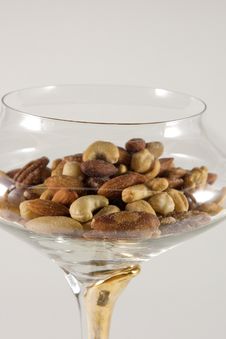 Mixed Nuts In A Bowl Royalty Free Stock Images Mixed Nuts In A Bowl Royalty Free Stock Images