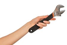 Adjustable Spanner Royalty Free Stock Photography Adjustable Spanner Royalty Free Stock Photography