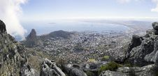 Panorma Of Cape Town Royalty Free Stock Images Panorma Of Cape Town Royalty Free Stock Images