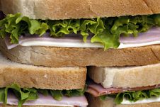 Club Sandwich Royalty Free Stock Photography Club Sandwich Royalty Free Stock Photography