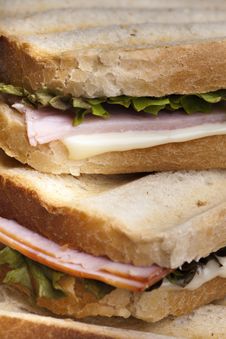 Club Sandwich Royalty Free Stock Photography Club Sandwich Royalty Free Stock Photography