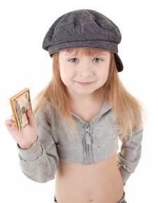 Child In Cap Royalty Free Stock Images Child In Cap Royalty Free Stock Images