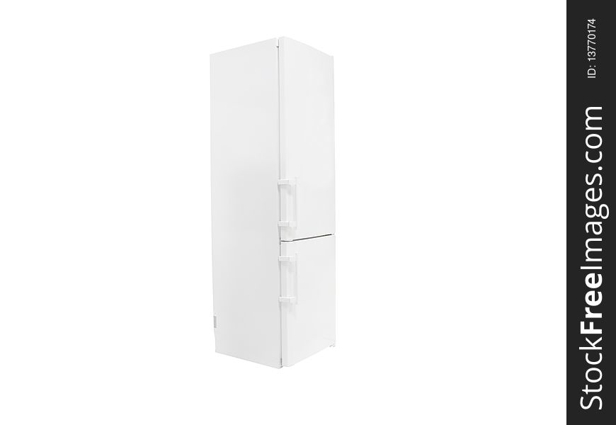 The image of refrigerator under the white background