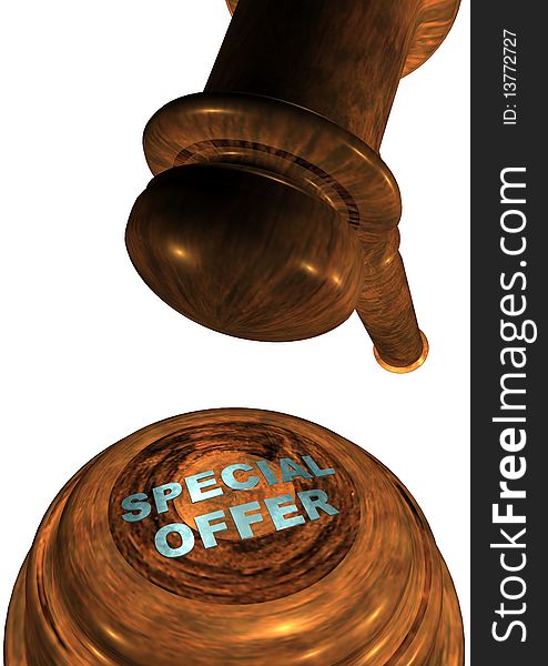 Gavel With SPECIAL OFFER