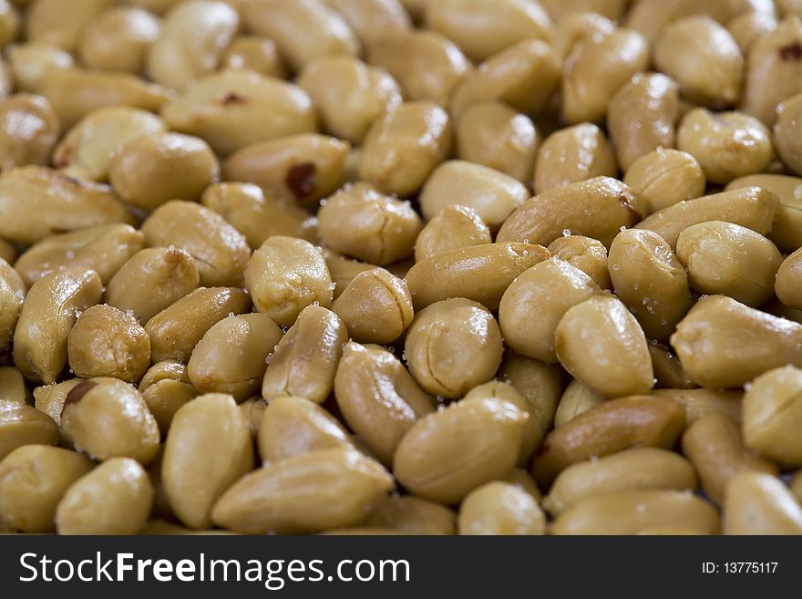 Peanuts background. Close-up. Shallow dof. Eos 1ds mkII