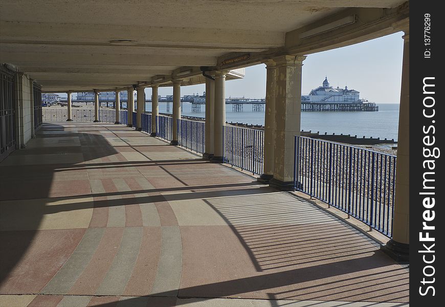 Eastbourne Seafront, Pier And Bandstand Walk