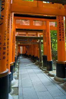 Fushimi Inari-taisha Shrine Royalty Free Stock Photo Fushimi Inari-taisha Shrine Royalty Free Stock Photo