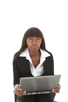 Laptop Looking Up Stock Images Laptop Looking Up Stock Images