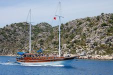 Yacht. Royalty Free Stock Photo Yacht. Royalty Free Stock Photo