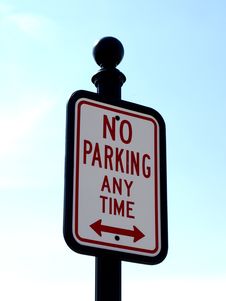 No Parking Any Time Stock Photos No Parking Any Time Stock Photos