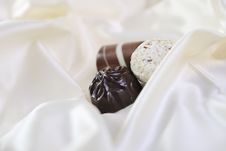Chocolate And Praline Royalty Free Stock Images