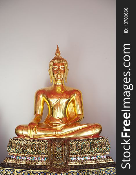 Image of budha made from gold in recycling buddha. Image of budha made from gold in recycling buddha