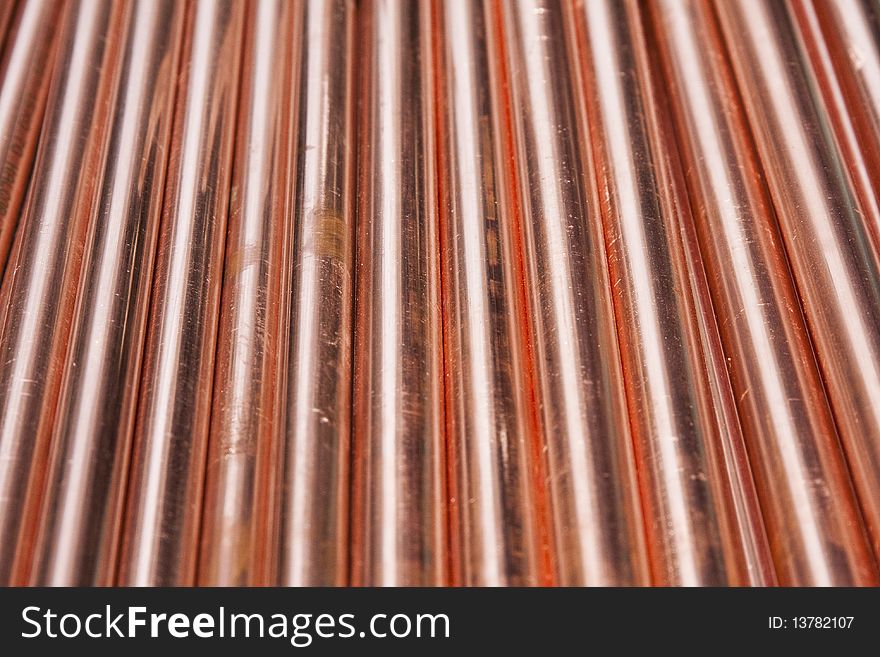 Copper pipes texture new copper pipes